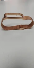 Pulsera de Metal para Xiaomi Mi Band 3, 4, 5, 6, sin tornillo, de acero inoxidable