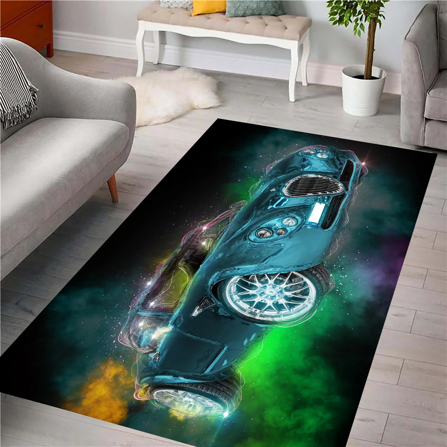 

Фантастический ковер 4 Wiesmann с современным дизайном, Подростковый популярный ковер, тематический ковер, винтажный ковер, персонализированный ковер для домашнего декора fnt36