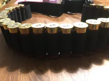 Cinturón Bandoliers para armas de caza, soporte de munición redondo de 26/55 pulgadas, 12GA, 8 unidades