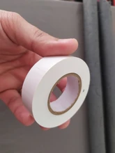 Cinta de aislamiento eléctrico ignífuga de alambre de 20M, cinta eléctrica de PVC de alta tensión, cinta impermeable de Electricista en 10 colores