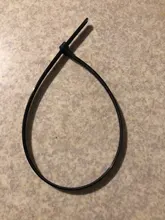 Cable-Tie-Color Releasable Plastic 20pcs-Zip-Ties Black White And 400mm/450mm