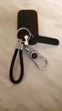 Bolso de cuero para Chery Tiggo Arrizo, llave remota inteligente, de 3 botones estuche protector, accesorio Interior de coche