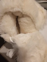 Ankle-Boots Sneakers Warm-Shoes High-Top Women Winter Short Black/sliver LEOSOXS No 