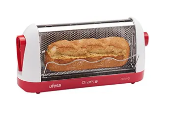 

Ufesa TT7963 active-toaster, 700W, 2 grooves, maximum safety protective grille, tweezers