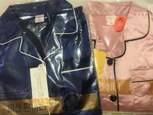 Pijamas de manga larga para niñas, otoño e invierno, conjunto de seda, chándal, 2019