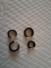 Pendientes de titanio de acero inoxidable Unisex, con diseño personalizado y grabado con tu nombre, estilo Punk