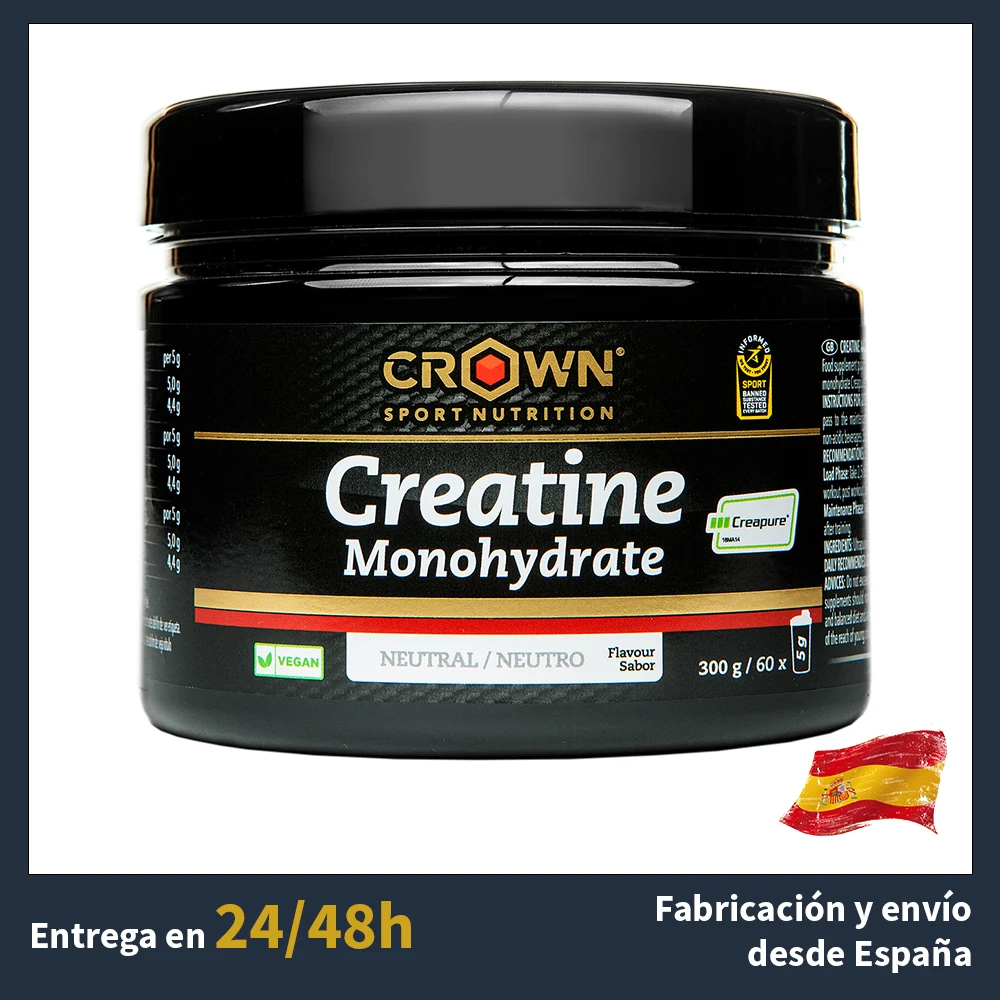 Crown Sport Nutrition, Creatine Creapure Monohydrate, Antidoping
