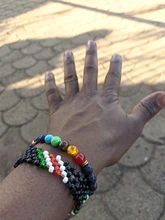 7 Chakra encantos pulseras piedra de Lava para hombres y mujeres aceites esenciales difusor cuentas de piedra Natural de la cadena de moda joyería hecha a mano