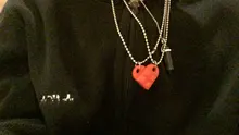 Collar con colgante de corazón de amor para parejas, 2 uds., amigos, hombres, niñas y niños, Lego elementos, regalo de joyería del Día de San Valentín