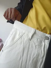 Weekeep-Pantalones vaqueros de cintura alta para mujer, ropa de calle recta para mujer, pantalones cargo de algodón 100% con bolsillos de retazos color azul