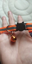 Necklace Cat-Accessories Cats-Bells-Collars Reflective Adjustable Buckles Fashion Nylon
