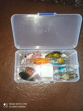 Minnow Baits-Kit Wobbler Fishing-Lure-Set Treble-Hooks Hard-Bait DONQL with Box Mixed-Colors
