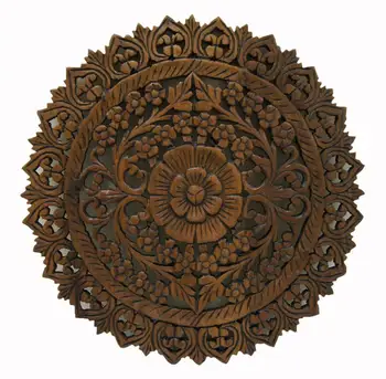 

Panel round "flower"