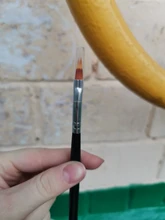 BORN PRETTY-pluma para pintar gradiente, pincel para uñas, asa negra de madera, herramienta para Gel UV DE MANICURA