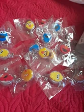 Enfermera-carrete de insignia retráctil para estudiantes, soporte de tarjeta de oso para el pecho, Tarjeta De Nombre, pan, azul, dibujos animados