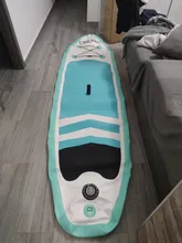 Tabla de surf portátil para adultos, 120x28x4 pulgadas, válvula antifugas, tabla de Paddle, portátil y fácil de almacenar