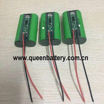 

18650 pos machine portable miner light alertor bluetooth audio 35e mj1 ga 7000mAh 1S2P 3.6v 3.7v with PCB/PCM( 5A) battery pack