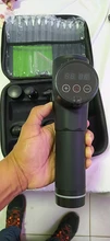 Pistola de masaje Fascial profesional, masajeador de mano para deporte, relajación, Fitness, EMS, Estimulador muscular