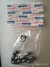Plomo pesca rápida, peso de plomo deslizante, peso de plomo deslizante, 1 paquete, 1g-8g