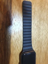 UTHAI B09-Correa de cuero para iWatch 3/2/1, 38mm, 42mm, lazo magnético para Apple Watch, banda de 40mm, 44mm para iWatch 4/5