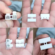 Conectores de Cable de bloqueo de empalme rápido CH2, terminales de Cable eléctrico de 2 pines, 20x17,5x13,5mm para una fácil Unión segura en cables, 30 Uds.