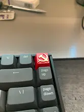 Keystone Keycap Mechanical-Keyboards Metal Cherry Aluminum-Alloy for Mx-Axis R4-Height