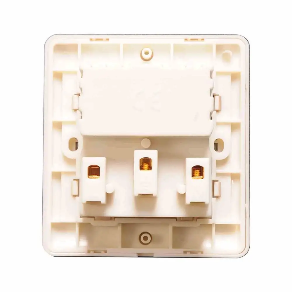 Wall socket with USB port