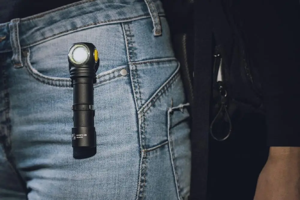 Светодиодный фонарик Armytek Wizard С2 Pro XHP50.2 USB перезаряжаемый фонафонарь 3 в 1 18650 литий
