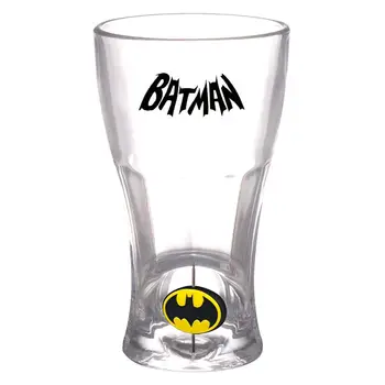 

Glass 3D logo Batman DC Comics