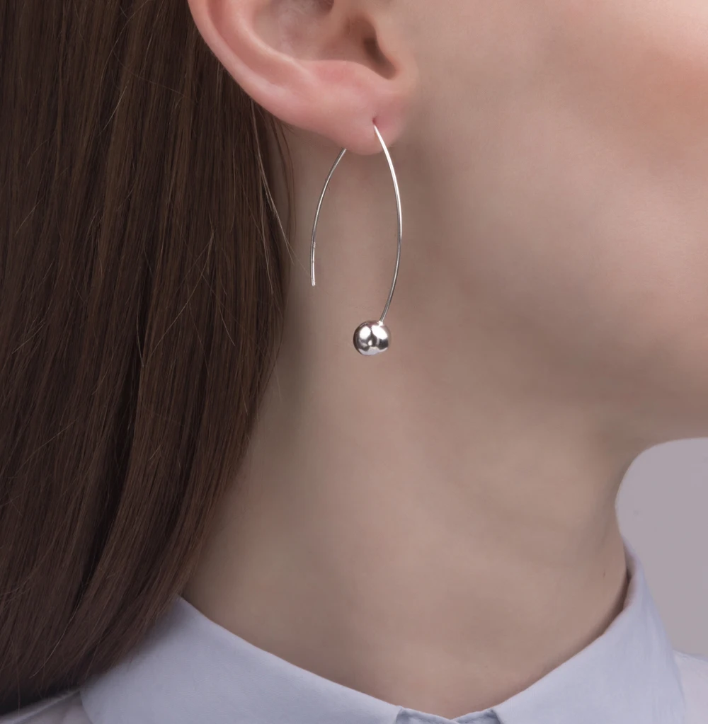 Silver earrings SUNLIGHT test 925