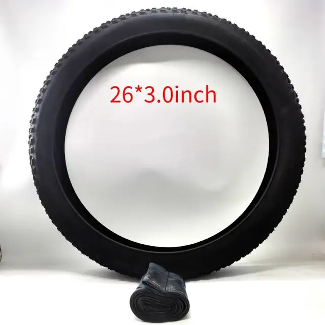 Élargir des pneus de vélo Super légers vtt 26*3.0 30TPI pneus de vélo 26 pouces pneu de VTT pneu 26er chambre à air pièces de vélo 1