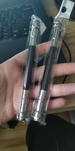 Barra de extensión de lápiz de doble cabeza, extensor de Metal de acero inoxidable para bocetos, ajustable, para estudiantes, oficina, herramientas de escritura, papelería