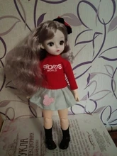 Muñeca BJD de 12 pulgadas con 22 articulaciones móviles, 30cm, Ojos de cerca, muñecas parpadeantes con ropa de moda, falda, vaqueros, juguetes para niñas, regalo