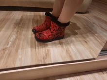 Botas de invierno impermeables con cremallera para Mujer, Botines de tacón bajo, de talla grande, 2020