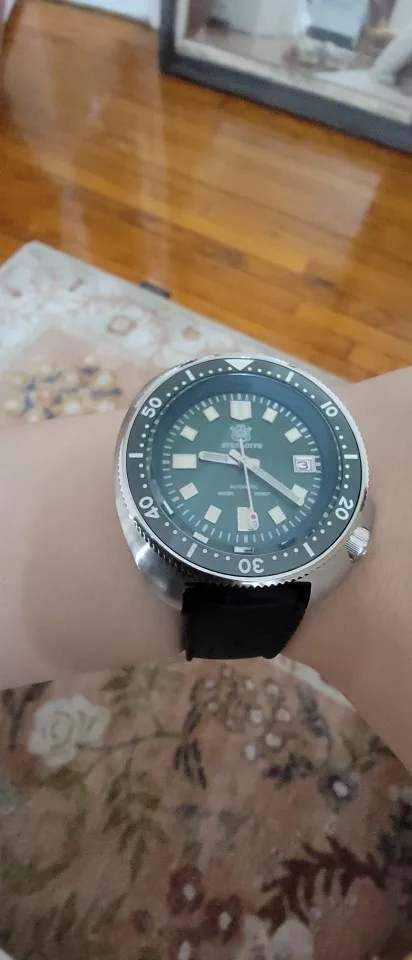 SD1970 Steeldive Brand 44MM Men NH35 Dive Watch with Ceramic Bezel