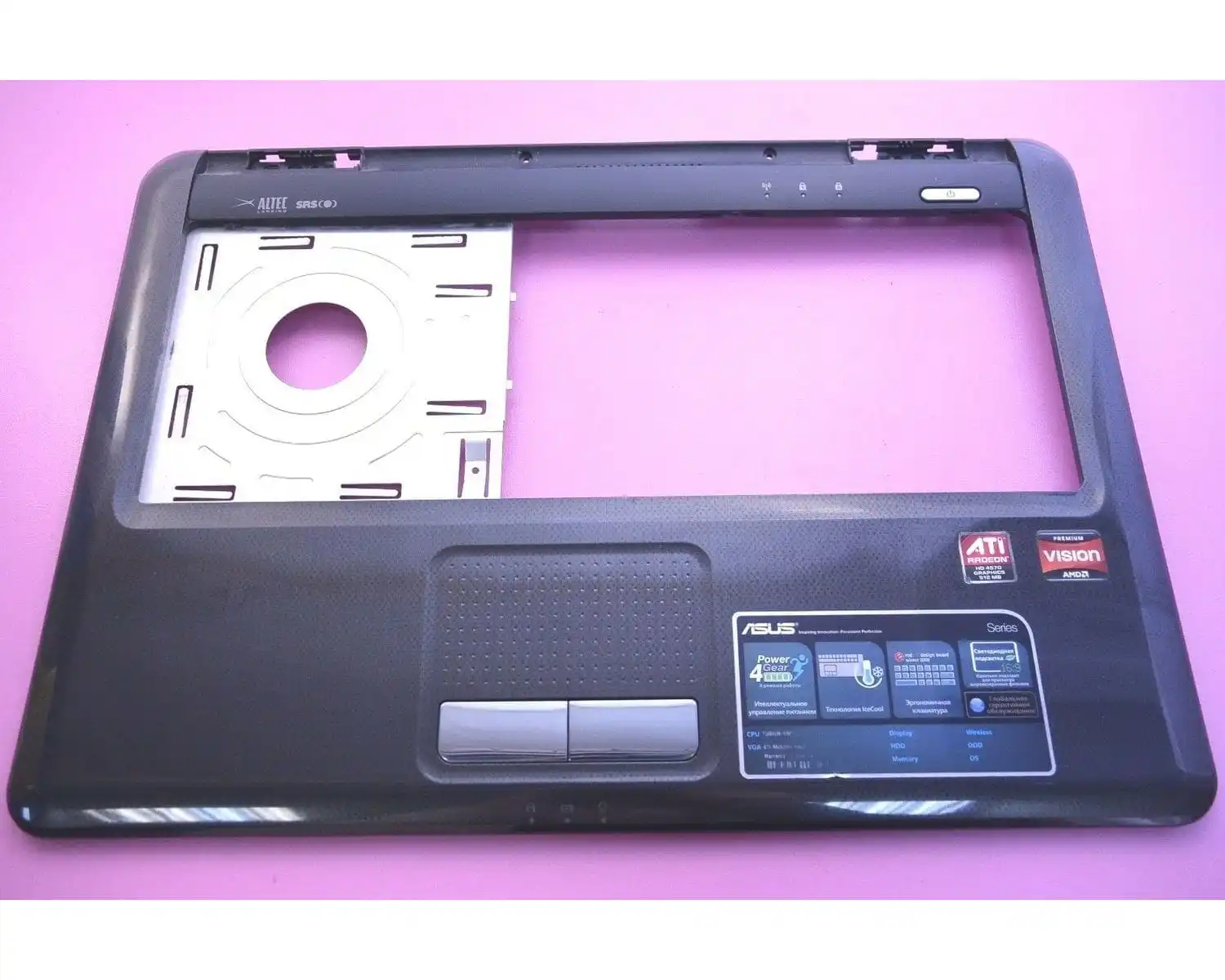 ASUS K40IN K40AB Крышка Палмрест Тачпад без клавиатуры 13N0-EIA0501 13GNVJ1AP022 13GNVJ1AP021 | Компьютеры