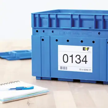 

HERMA 4428 white label self-adhesive label printer for printer