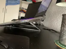 CABLETIME-soporte portátil plegable de aleación de aluminio para portátil, soporte de aleación para Notebook, Macbook, Dell, iPad, tableta, C387