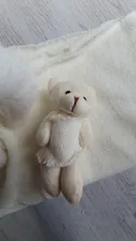 Photo-Props Blanket Wraps Bear-Doll Stretch Faux-Fur Knitted Newborn Infant Baby-Boys-Girls
