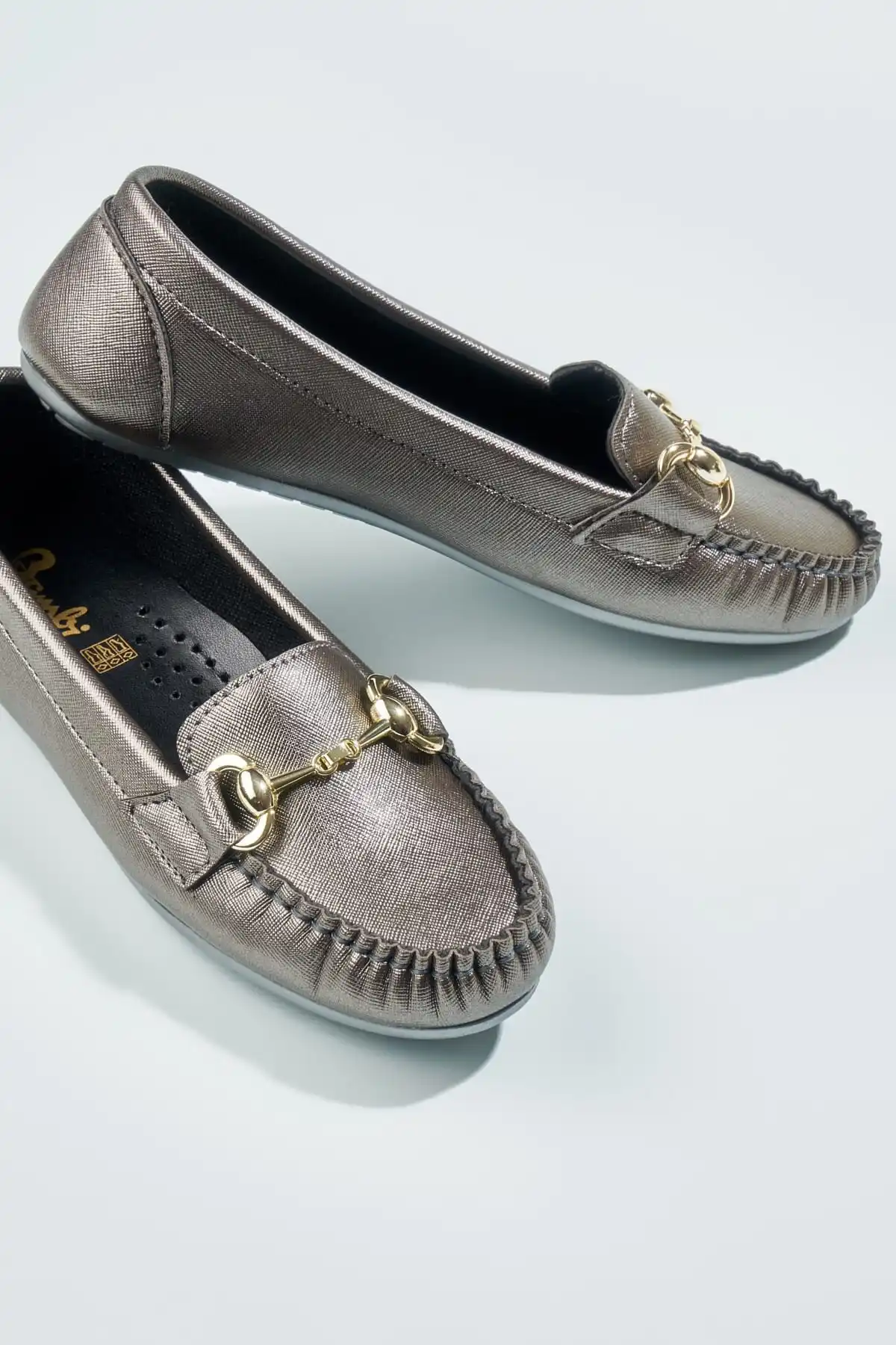Bambi Platinum Women 'S Loafer Shoes H0516120009 | Обувь