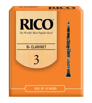 

Rca1030 Rico canes for clarinet BB, size 3.0, 10 pcs per pack Rico