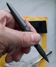 Tenvellon-Bolígrafo táctico de autodefensa, herramienta de defensa Personal de emergencia, protección de seguridad, EDC, Color negro y gris, paquete Simple