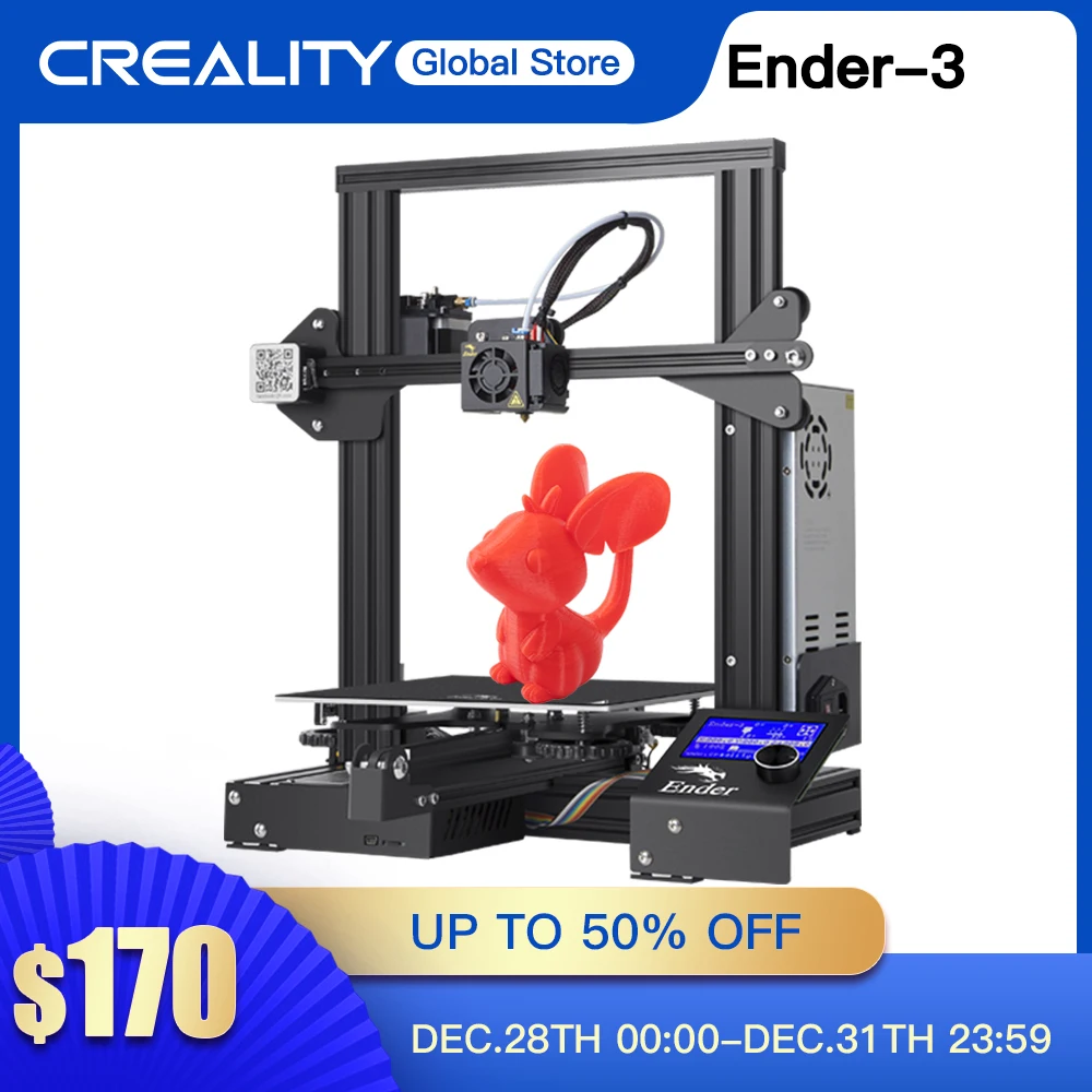 Комплект 3D принтера CREALITY Ender 3/Ender 3X маска с полным покрытием PLA/PETG/ TPU высокая