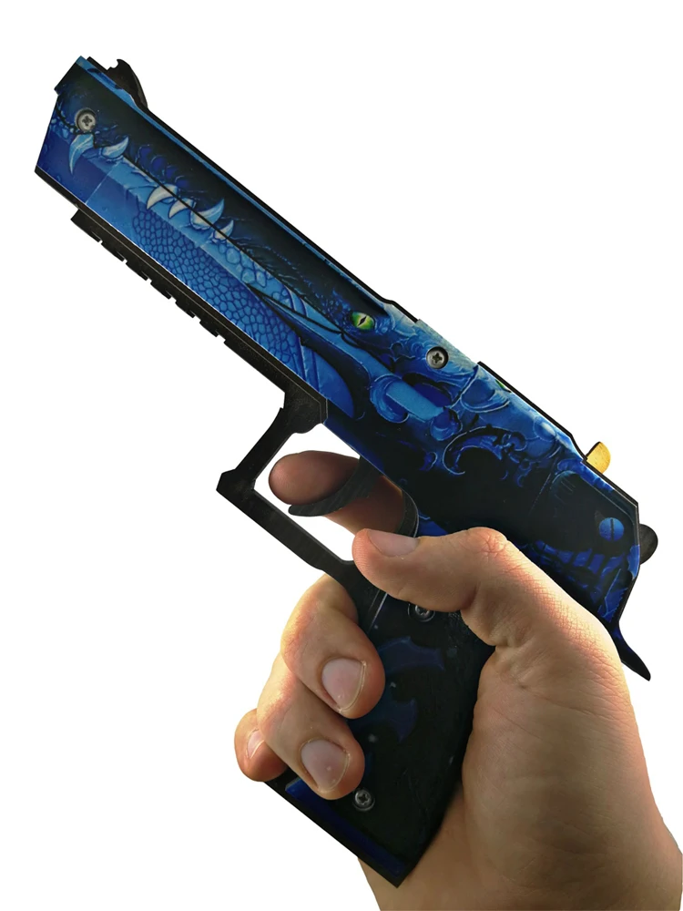 Деревянный пистолет Desert Eagle Ice dragon CS GO | Пистолет кс го Дигл (Деревянный