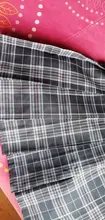 Plaid Skirt Pleated Harajuku School-Girl High-Waist Korean Plus-Size Women Zipper Sexy