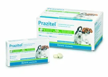 

Antiparasitic PRAZITEL 104 tablets dogs and cats