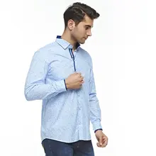 С рисунком рубашка mavi