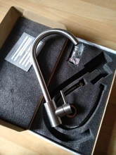 Frap-grifos de acero inoxidable para cocina, mezclador de un solo Mango, de un solo orificio, para fregadero, Y40107