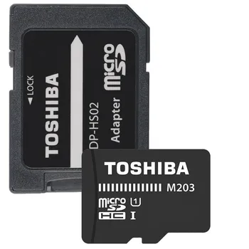 

Microsd card hc + adapter toshiba exceria m203-32gb-class 10 - 100 mb/s