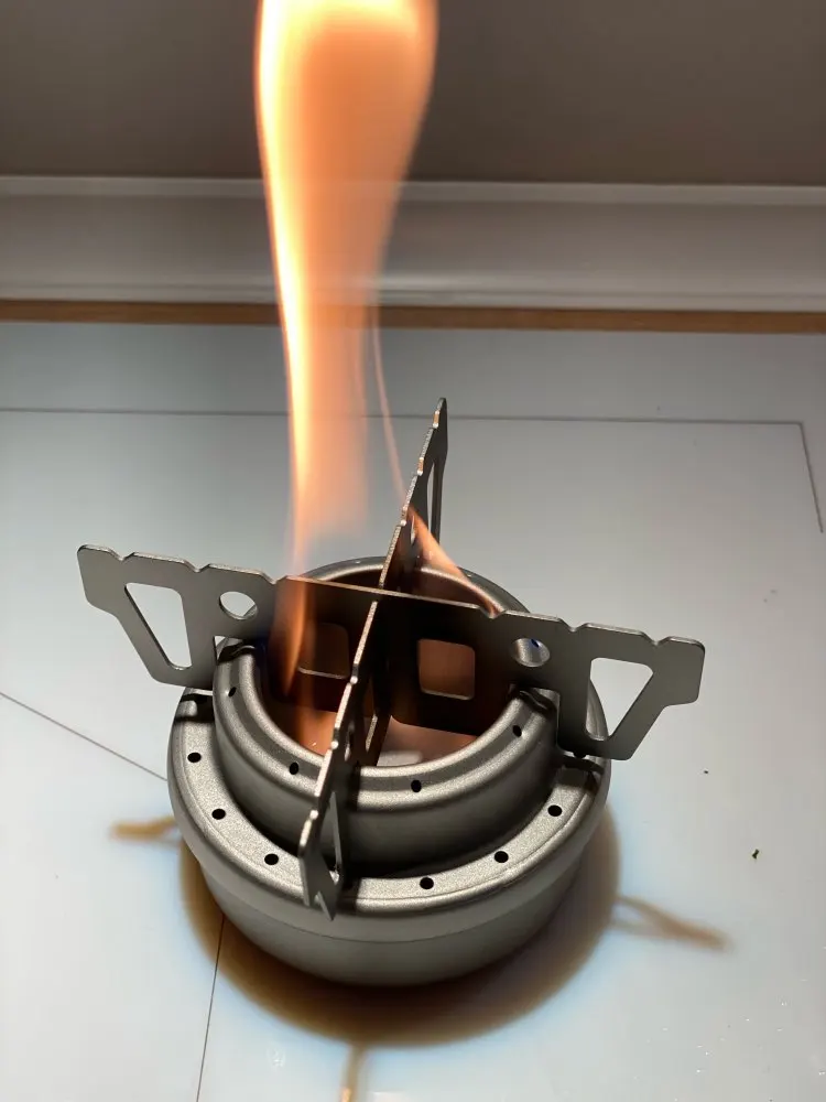 Widesea титановая кемпинговая спиртовая горелка для улицы жидкости ...